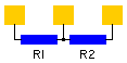 BACK CONTACT SILICON DUAL RESISTOR