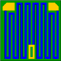 BACK CONTACT SILICON DUAL RESISTOR