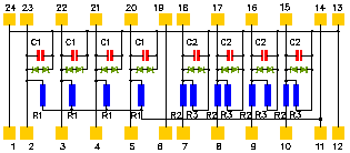 RoHS-compliant single-chip keyboard, mouse and USB filter device combines ESD protection and EMI/RFI filtering.