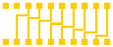 zero ohms jumpers array SWR0J-20-q5