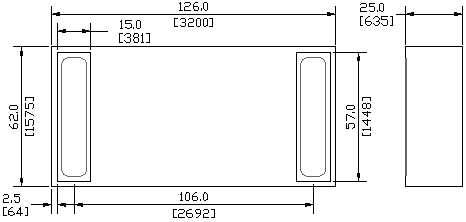 1206 case chip size