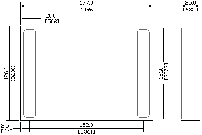 1812 case chip size